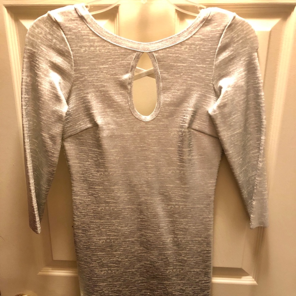 Metallic Bebe Dress